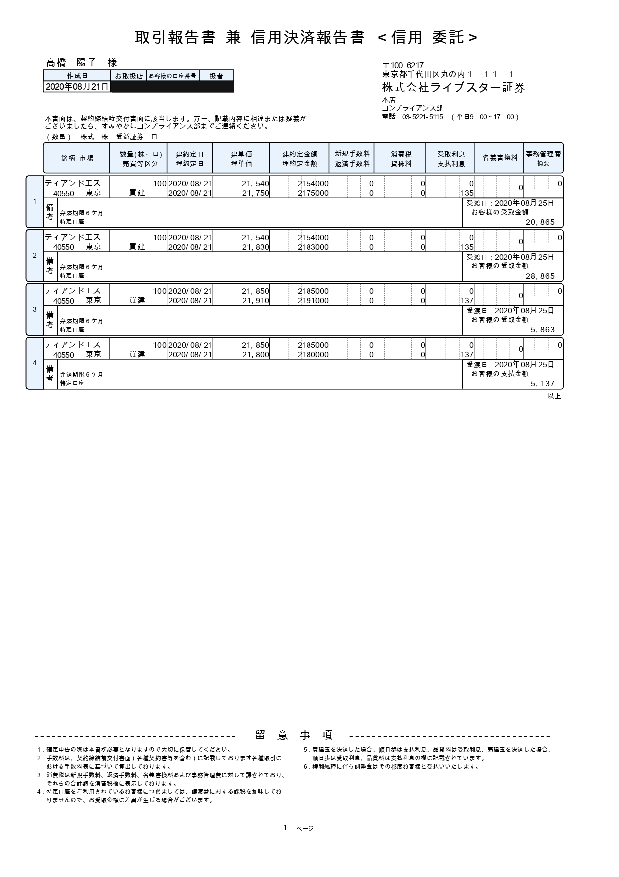 受講者の感想